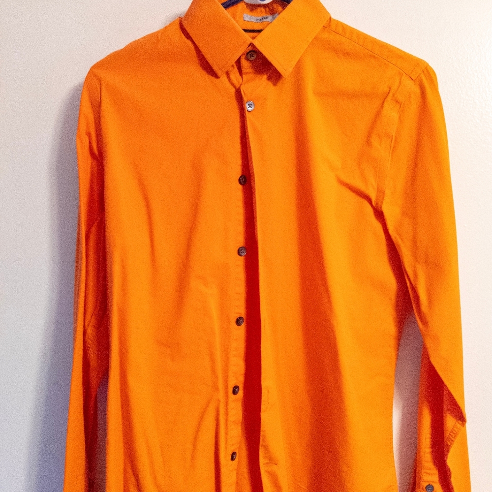 Orange Express 1MX Fitted Shirt - S